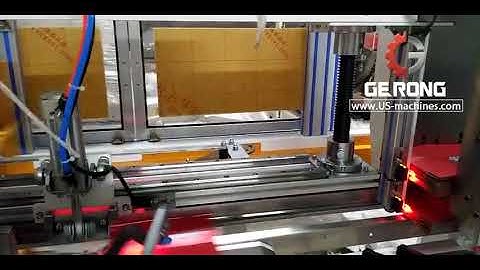 Horizontal small case box erecting forming machine box erector machine