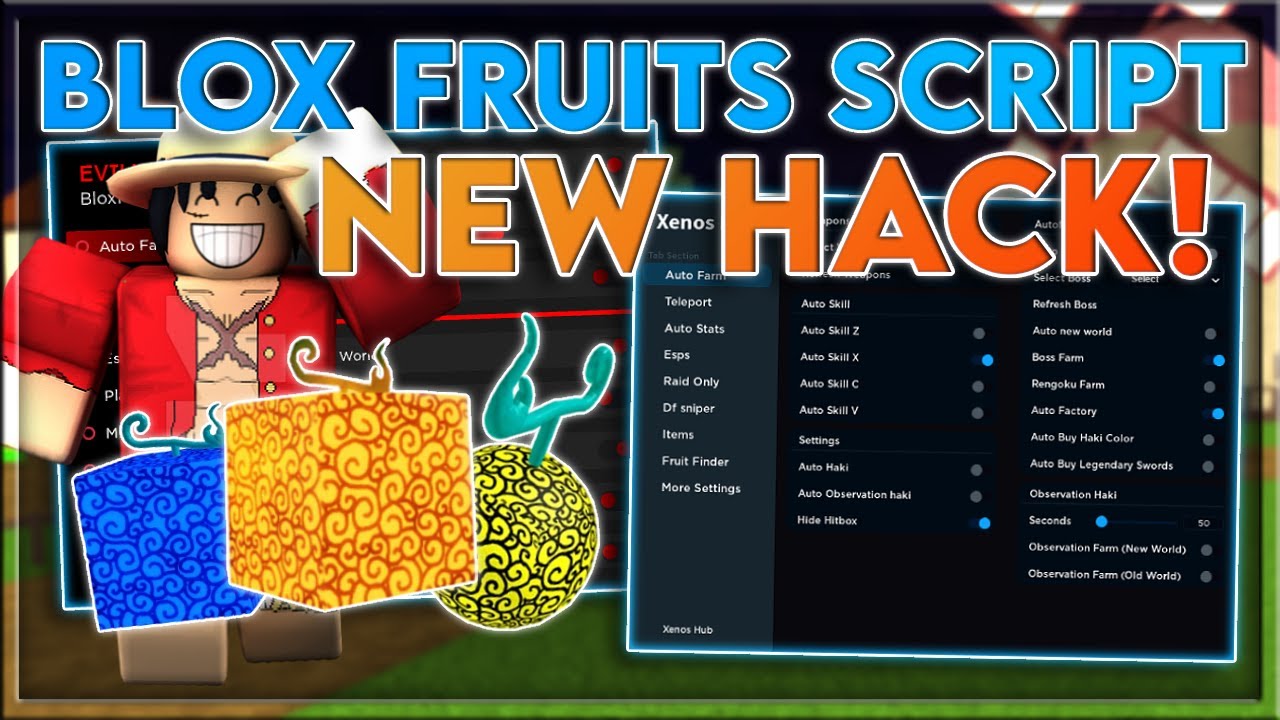 Blox Fruit Op Script Pastebin - GodMode Hack & +10 Features