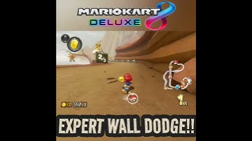 HOW TO WALL DODGE A RED SHELL (Mario Kart 8 Deluxe) #nintendo #switch #mariokart #mk #win #mk8 #red