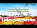 Europapa - Joost Klein (Lyrics/Songteksten   English Translations) | ESC 2024