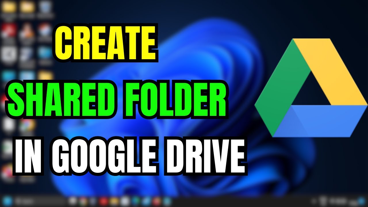 How To Create a Shared Folder in Google Drive | Easy Guide 2025 - YouTube