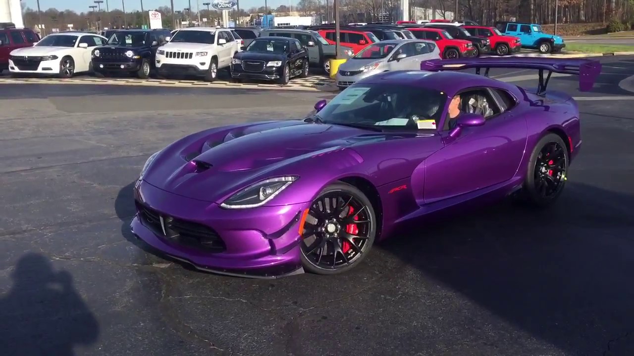 17 Dodge Viper Acr Solid Edition 013 17 Gerry Wood Youtube