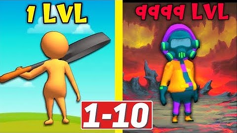 Push Surprise Gameplay Walkthrough Level 1-10 iOS Android Noob vs Hack