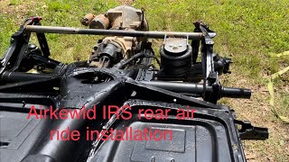 1973 VW Beetle Volksrod: Airkewld IRS rear air ride installation