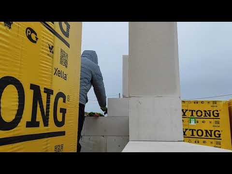 Видео: Агааржуулсан бетон блок Ytong: агааржуулсан бетоноос D500 -ийн онцлог шинж чанар, Германы хийн блокуудын тойм