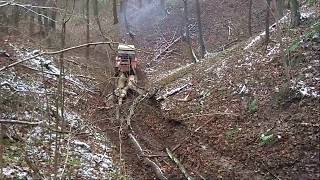 Pozysk Drewna Na Roztoczu Wyciągarką Zetor 7245