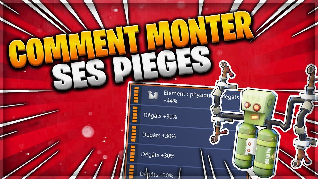 Comment Monter Ses Pieges Fortnite Sauver Le Monde Ryu Games - foto s oblozhki comment monter ses pieges fortnite sauver le monde