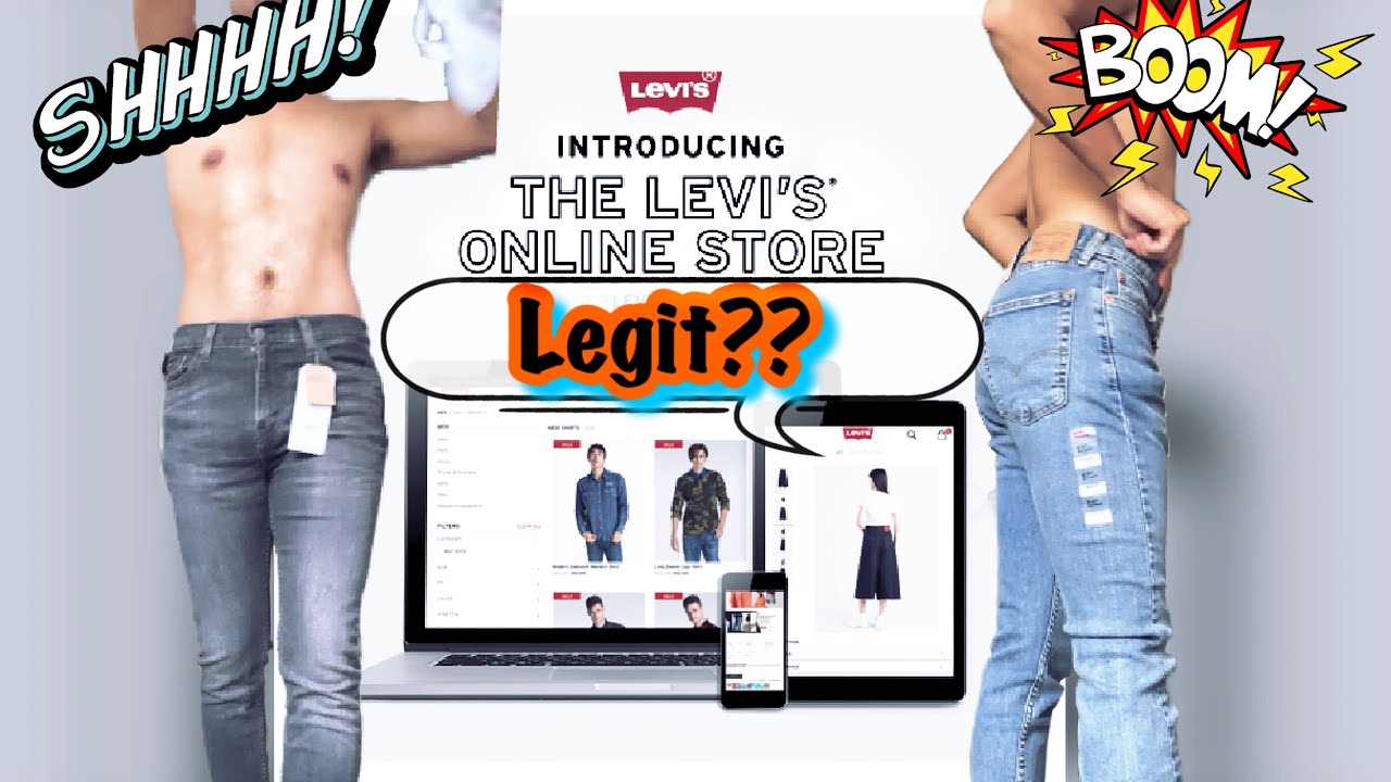 LEVI'S Online Shop || Review & Unboxing - YouTube