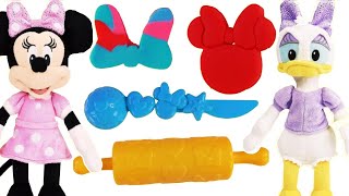 Making Minnie Mouse & Daisy Duck Dough Clay Creations screenshot 2