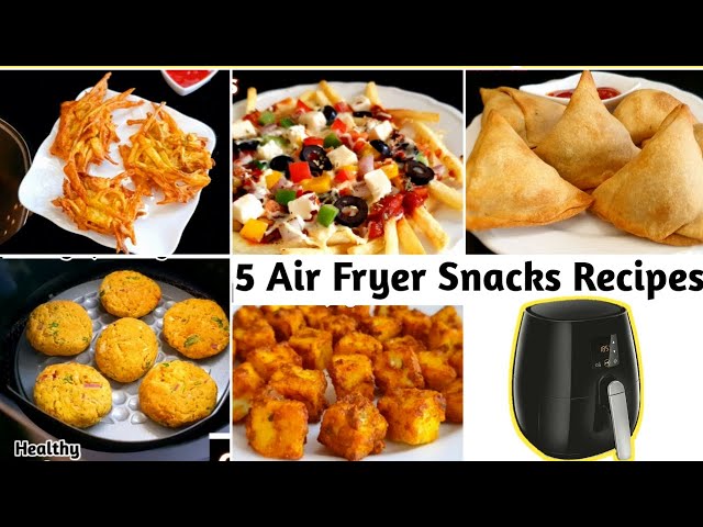 5 Air Fryer Snacks Recipes Quick