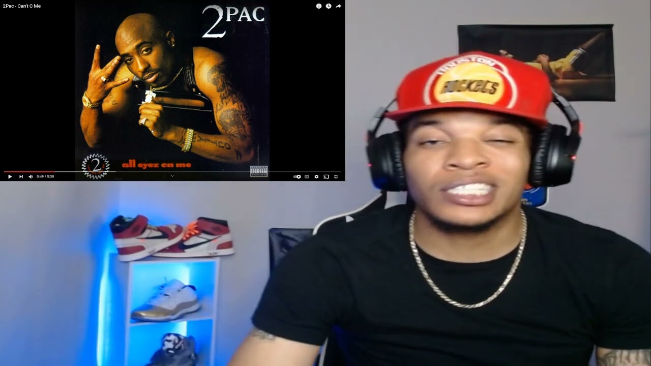 FIRST TIME HEARING 2 PAC - CANT C ME (REACTION)