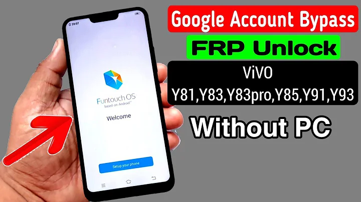 vivo y83 (1802) FRP BYPASS without pc 100% working