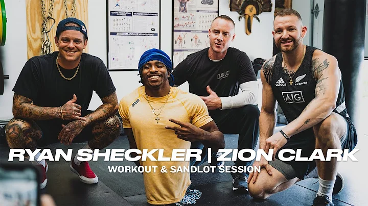 RYAN SHECKLER & ZION CLARK LINK UP TO WORKOUT & SK...