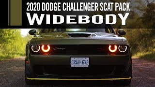 SAVE THE MANUALS: 2020 Dodge Challenger Scat Pack Widebody Manual Review Test Drive