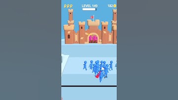 Join Clash 3D™ Super Walkthrough Lvl-148-149 #shorts