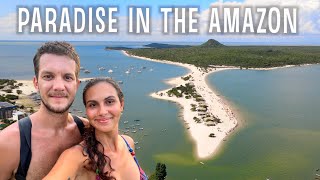 CAN'T BELIEVE WE FOUND THIS IN THE AMAZON! Incredible Beaches Of Alter Do Chão 🇧🇷  (Pará Brazil) screenshot 2