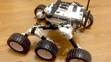 Martian rover made on 3d Printer (Mars rover)