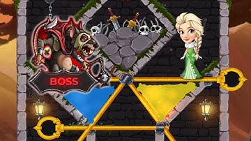 Adventure of Mr Knight pull the pin game -  All level 71-80 Gameplay walkthrough