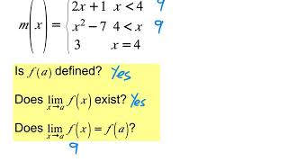 Continuity Proof, practice problem (10/9)