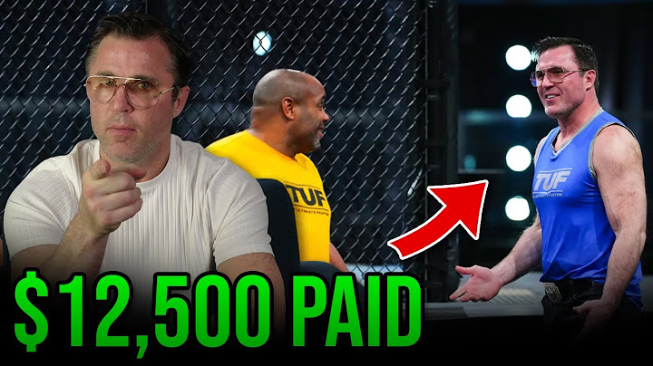 Chael Explains Why He Paid $12.5k for The Ultimate Fighter Weigh-in ‘Disaster’