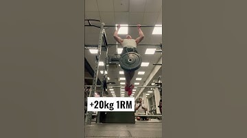 WEIGHTED PULL UP +20KG 1RM