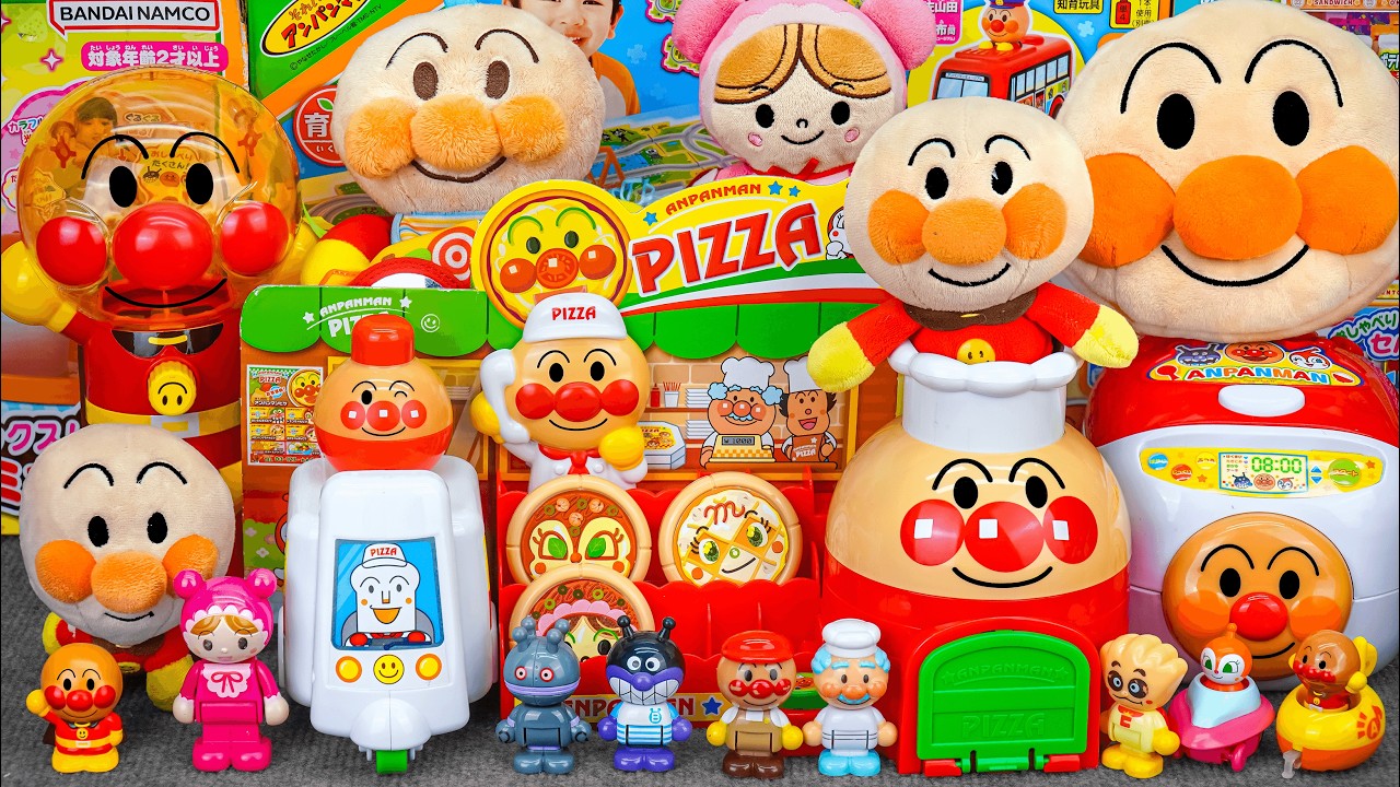 シューッとたけたよ！おしゃべりすいはんきと元気ばい和食セット Anpanman Talking Rice Cooker & Japanese Cuisine ASMR