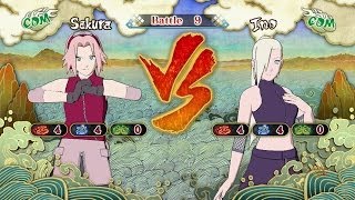 Naruto Shippuden: Ultimate Ninja Storm 3, Sakura Haruno VS Ino Yamanaka!
