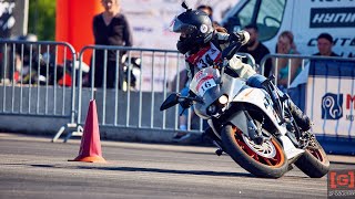 Мой заезд на мотоцикле KTM RC390 | класс С3 (Мастера), 5й этап Чемпионата по мотоджимхане 20.06.2021