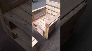 Pallet One Seater After Doing Finishing.