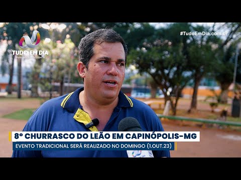 8º Churrasco do Leão será realizado no domingo (1º.out.23) em Capinópolis