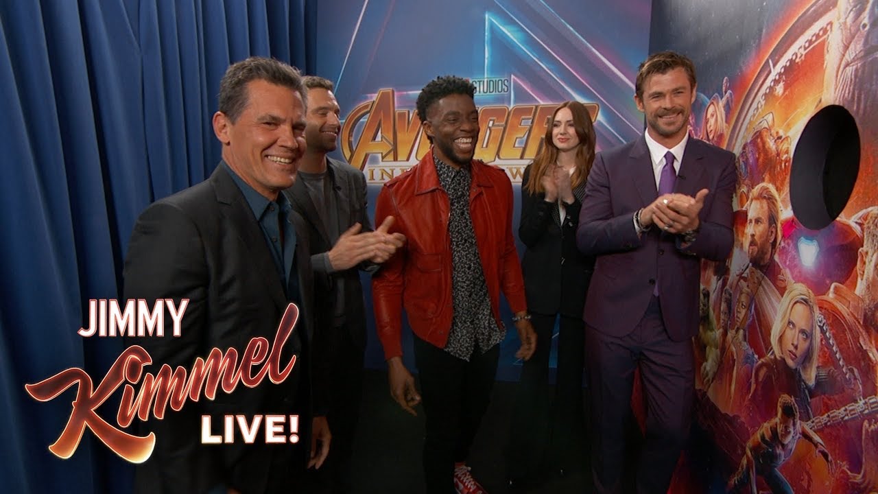 Avengers: Endgame' Week on 'Jimmy Kimmel Live!' - Nerds and Beyond