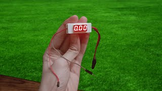 Making a small and accurate voltmeter | With this voltmeter, you can get the exact voltage