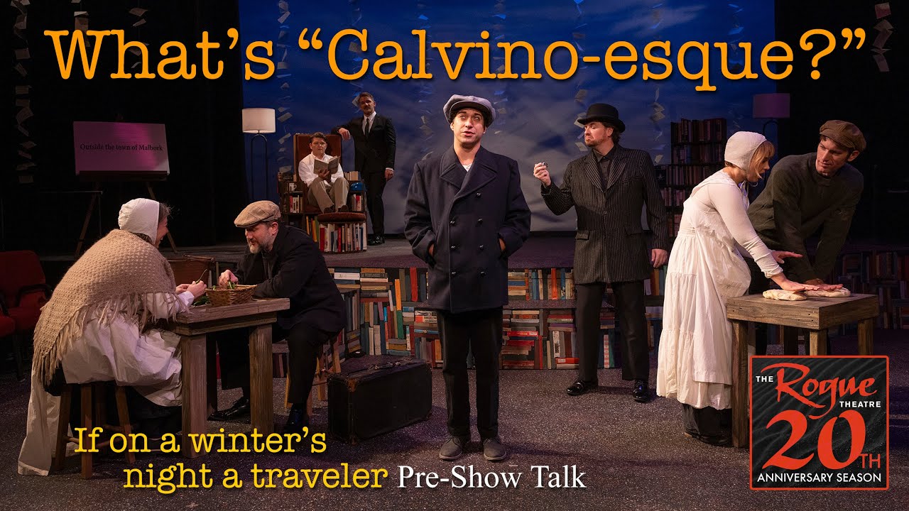 If on a winter's night a traveler: What's “Calvino-esque?" - YouTube