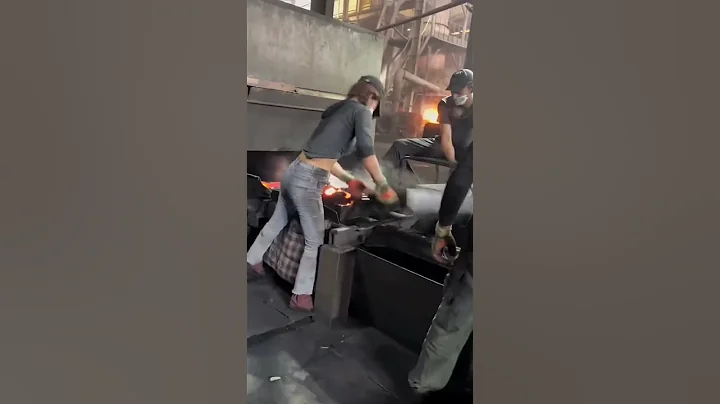 Inside the Forge Factory #blacksmithing  #factoryworks