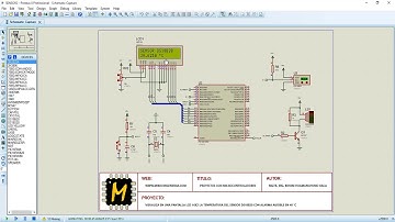 PIC18 DS18B20 LCD 16×2 con alarma
