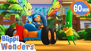 Fruit & Vegetables  BLIPPI WONDERS | Moonbug Kids  Funny Cartoons and Animation