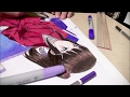 小学生による ラブライブ!サンシャイン!! アニメ絵模写13 ダイヤ バレンタインデー (小6)