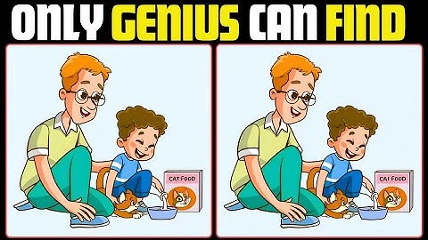 Spot The Difference | Puzzles Games That Improve Memory and Concentration.🧠 [ Find The Difference ]