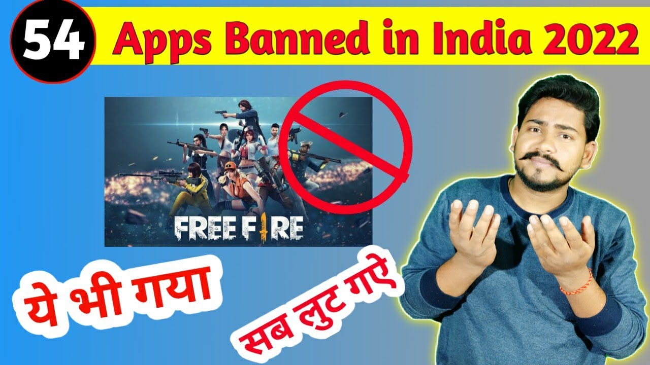 Free Fire One of 54 Apps Banned In India This Year