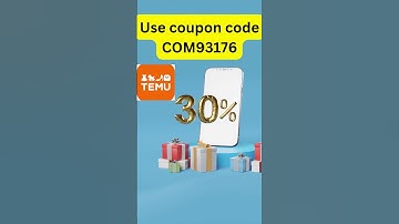 Temu Coupon Code 2025 — Save 30% Instantly! #Shorts