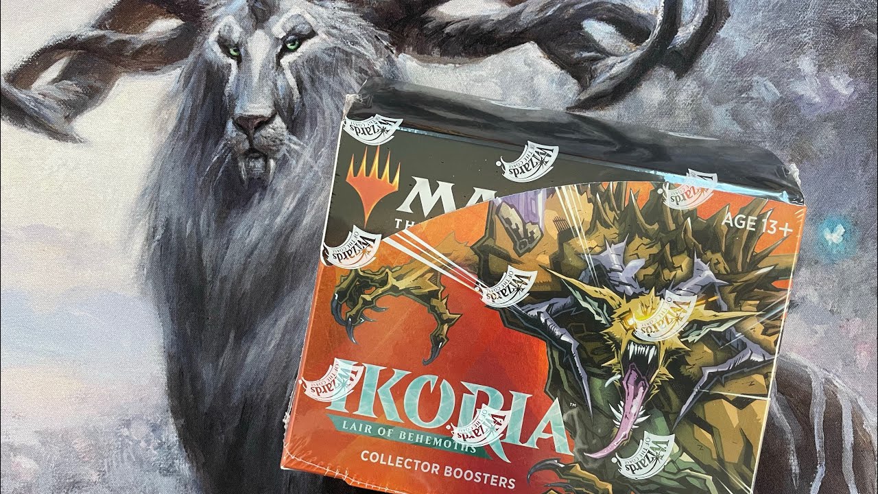 ikoria booster box case Amazon.com: Magic: The Gathering Ikoria: Lair of Behemoths Collector Booster  Box main image 0