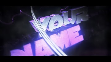 FREE Purple Sync Intro Template #314 | Cinema 4D / After Effects Template + Tutorial