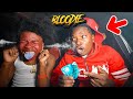 Paying Sugarhill Drill Rappers In The Hood to Eat World&#39;s Hottest Chip! Hottest Rapper Ep1