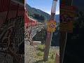 DC 4818 Crosses Bridge on the Midland Line  #train #railway #trainjourney #newzealand