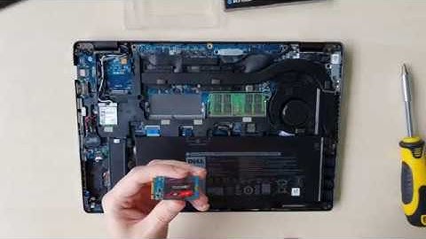 Dell Latitude 5401 - install second SSD into WWAN slot!