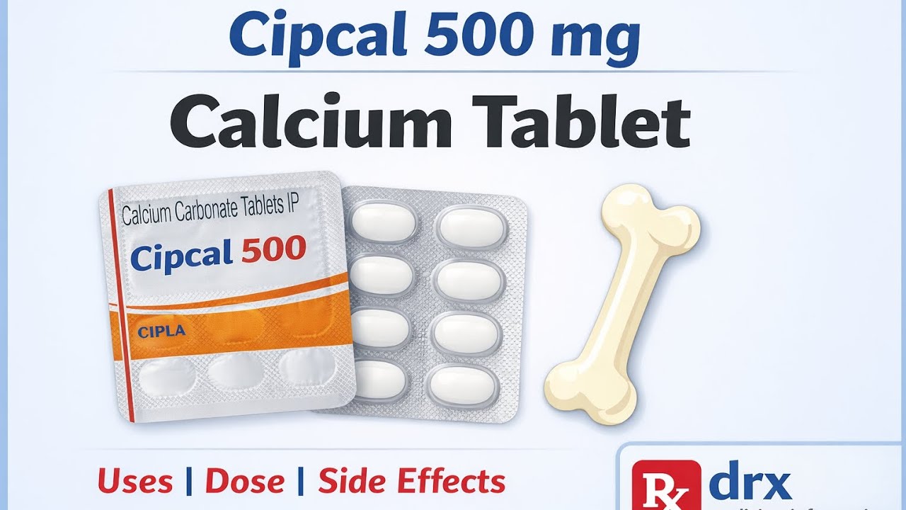 Cipcal 500 Tablet Uses | Calcium Ki Kami Ka Best Ilaj? Full Review Hindi 