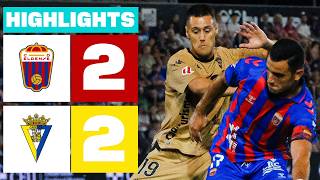 CD ELDENSE 2 - 2 CÁDIZ CF | LALIGA HYPERMOTION HIGHLIGHTS