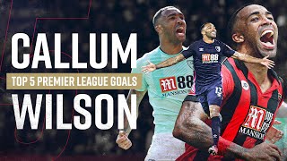 CALLUM WILSON'S TOP FIVE PREMIER LEAGUE GOALS