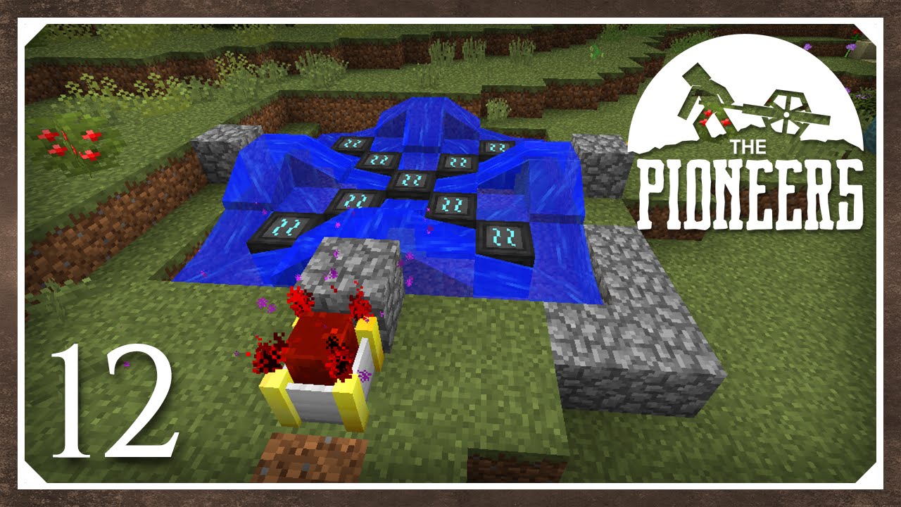 Minecraft Mods: The Pioneers 1.8.9 Modpack  Water Mill 