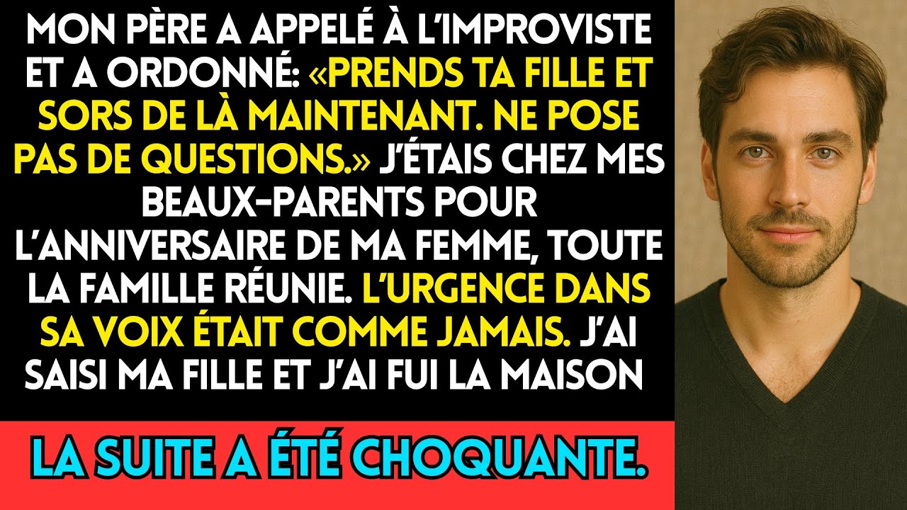 Mon Père M’a Appelé Soudainement  « Tu Es Où, Là, Maintenant  » J’Étais Chez Mes Beaux Parents Pour